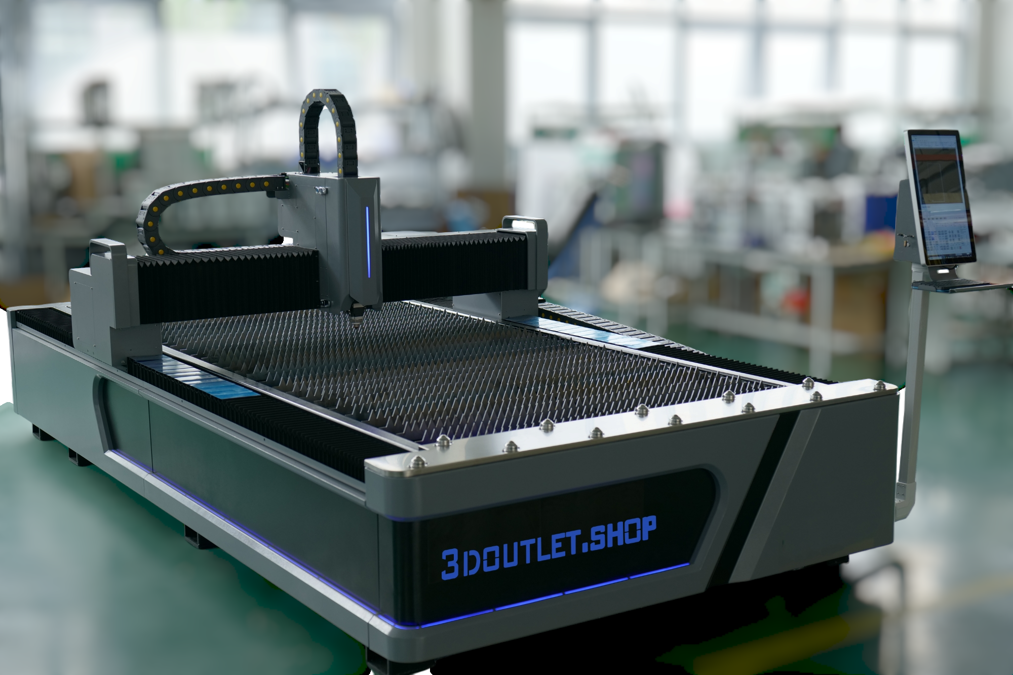 Máquina de Corte a Laser de Fibra 1500w 1500x3000mm